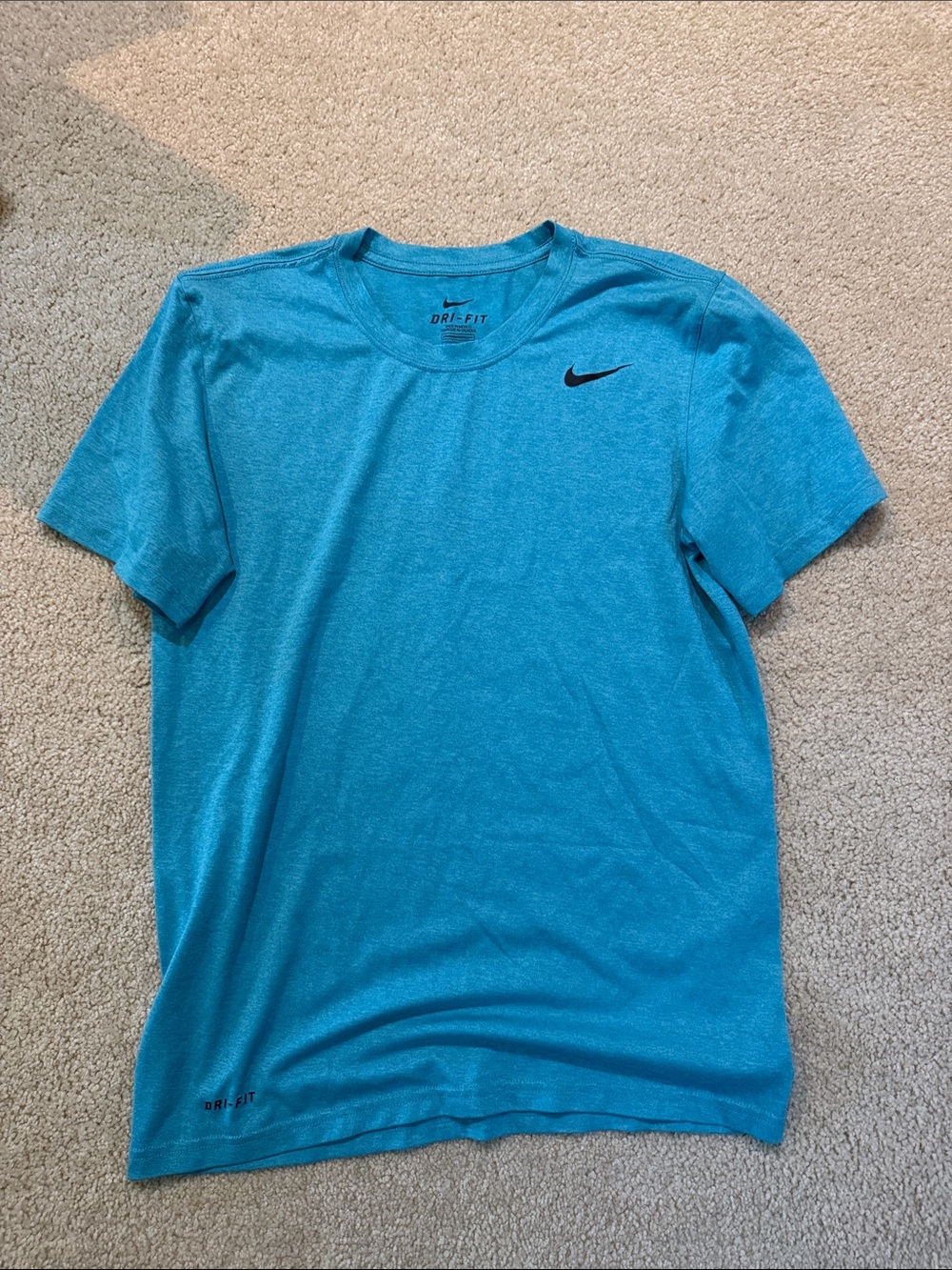 Nike Men's Short Sleeve Dri-FIT Tee — Teal